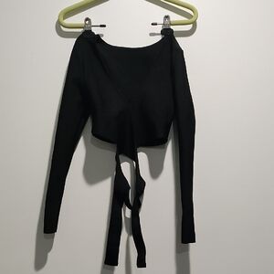 Elegant Black Women's Top